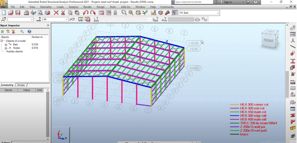 Calcul des structure avec Robot