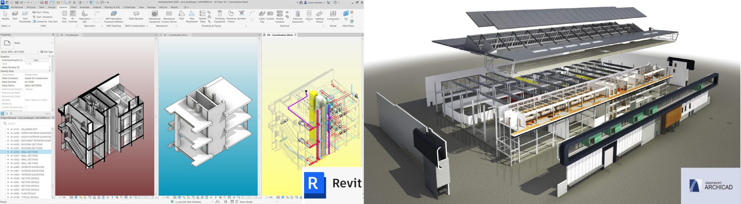 revit archicad